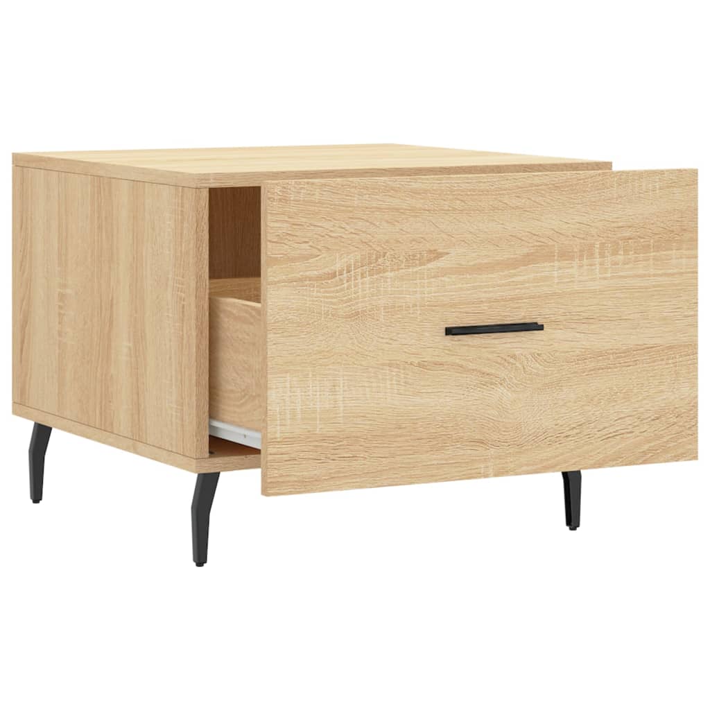 Tavolino da Salotto Rovere Sonoma 50x50x40 cm Legno Multistrato | homemem39