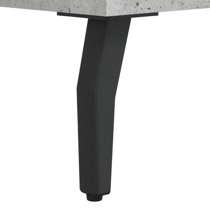 Tavolini Salotto 2pz Grigio Cemento 50x50x40 Legno Multistrato | homemem39