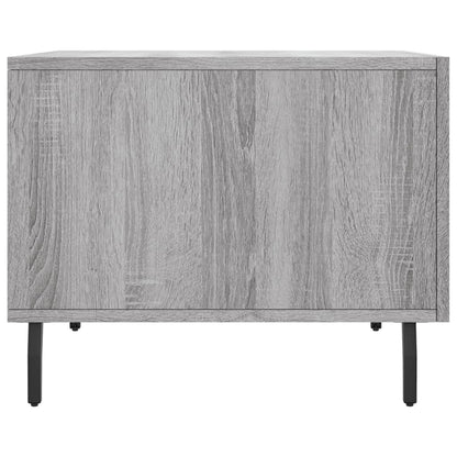 Tavolino da Salotto Grigio Sonoma 50x50x40 cm Legno Multistrato | homemem39