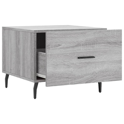Tavolini Salotto 2pz Grigio Sonoma 50x50x40cm Legno Multistrato | homemem39