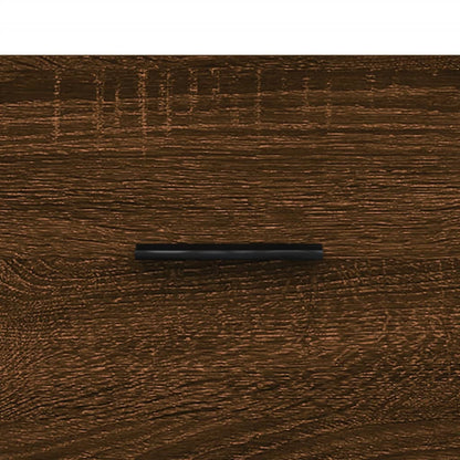 Tavolino da Salotto Rovere Marrone 50x50x40cm Legno Multistrato | homemem39
