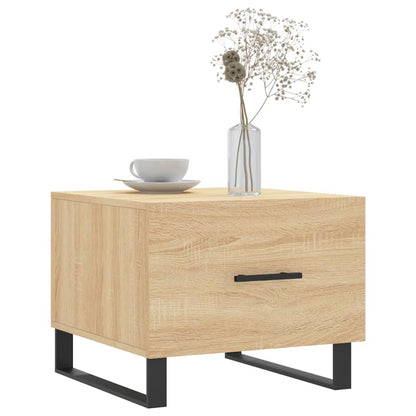 Tavolini Salotto 2pz Rovere Sonoma 50x50x40cm Legno Multistrato | homemem39