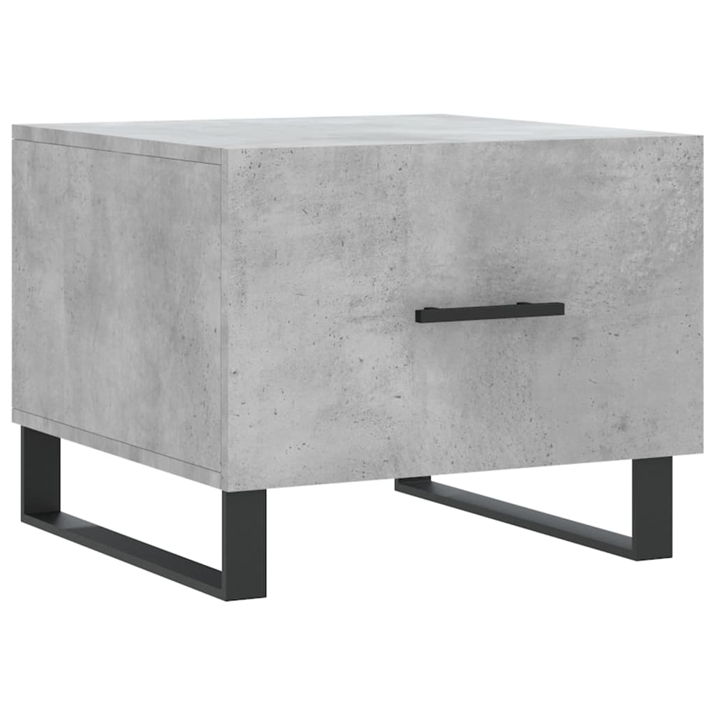 Tavolini Salotto 2pz Grigio Cemento 50x50x40 Legno Multistrato | homemem39