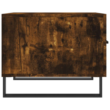 Tavolini Salotto 2 pz Rovere Fumo 50x50x40cm Legno Multistrato | homemem39