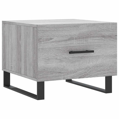Tavolino da Salotto Grigio Sonoma 50x50x40 cm Legno Multistrato | homemem39