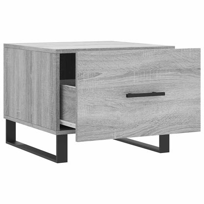 Tavolino da Salotto Grigio Sonoma 50x50x40 cm Legno Multistrato | homemem39