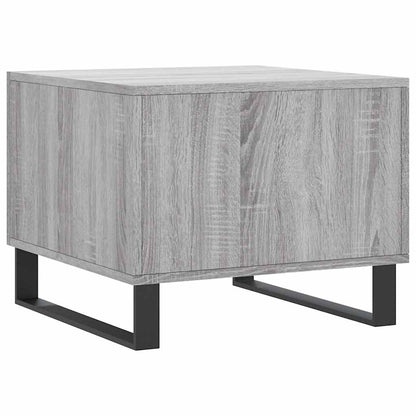 Tavolino da Salotto Grigio Sonoma 50x50x40 cm Legno Multistrato | homemem39