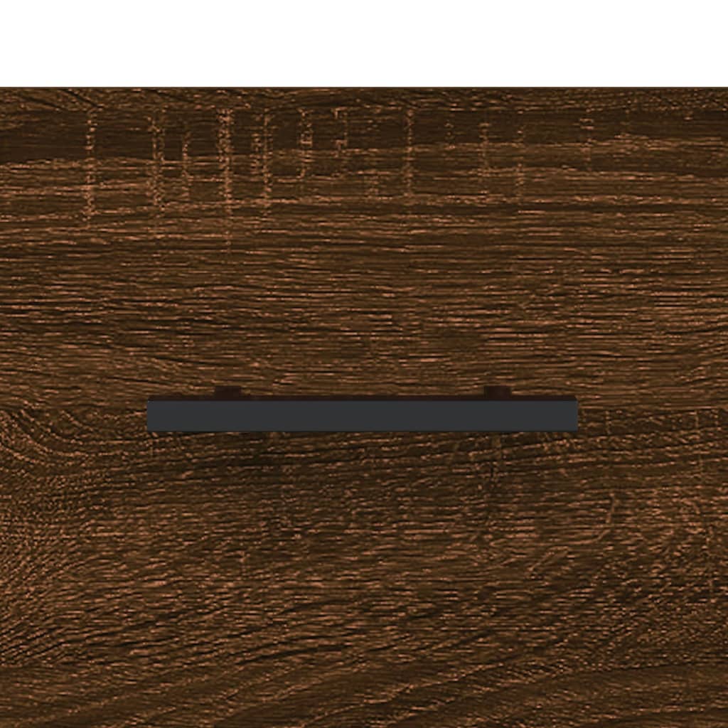 Tavolino da Salotto Rovere Marrone 50x50x40cm Legno Multistrato | homemem39