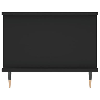 Tavolino da Salotto Nero 90x50x40 cm in Legno Multistrato | homemem39