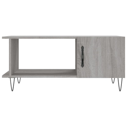 Tavolino da Salotto Grigio Sonoma 90x50x40 cm Legno Multistrato | homemem39