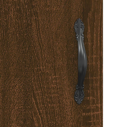 Tavolino da Salotto Rovere Marrone 90x50x40cm Legno Multistrato | homemem39