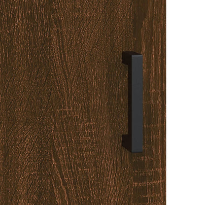 Tavolino da Salotto Rovere Marrone 90x50x40cm Legno Multistrato | homemem39