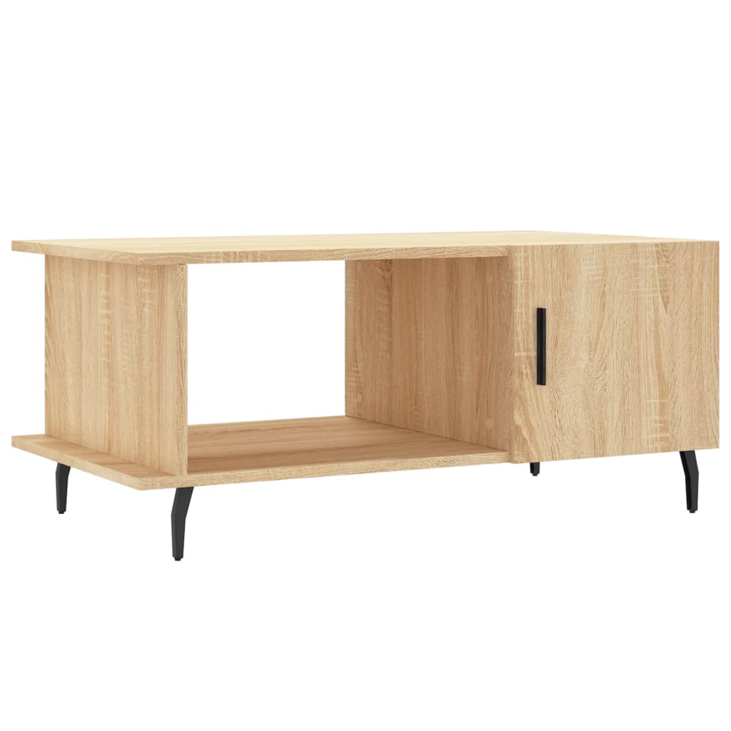 Tavolino da Salotto Rovere Sonoma 90x50x40 cm Legno Multistrato