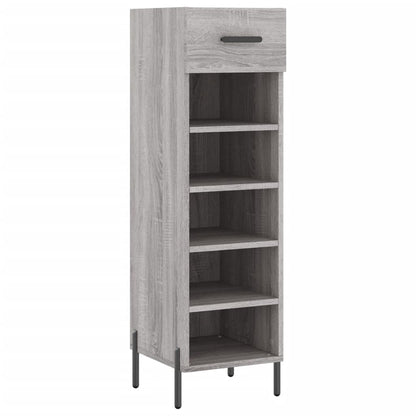 Scarpiera Grigio Sonoma 30x35x105 cm in Legno Multistrato - homemem39