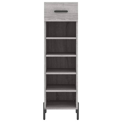 Scarpiera Grigio Sonoma 30x35x105 cm in Legno Multistrato - homemem39