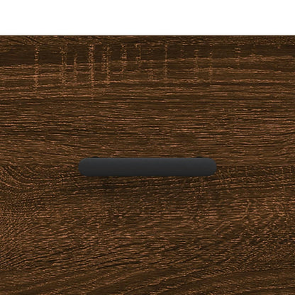 Scarpiera Rovere Marrone 30x35x105 cm in Legno Multistrato - homemem39