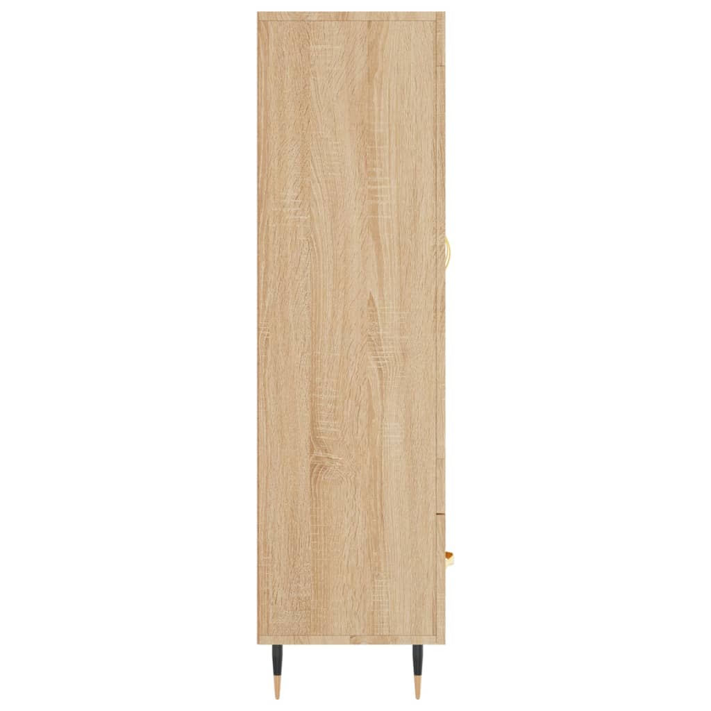 Credenza Rovere Sonoma 69,5x31x115 cm in Legno Multistrato | homemem39