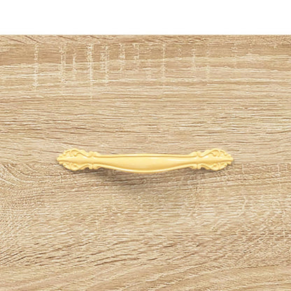Credenza Rovere Sonoma 69,5x31x115 cm in Legno Multistrato | homemem39
