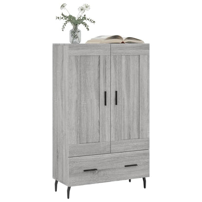 Credenza Grigio Sonoma 69,5x31x115 cm in Legno Multistrato - homemem39