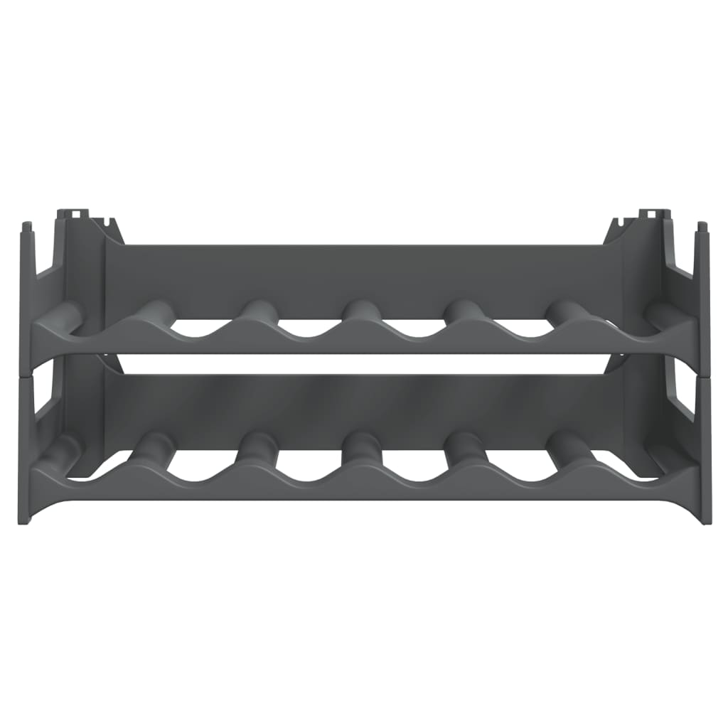 Portabottiglie per 12 Bottiglie in PP Impilabile