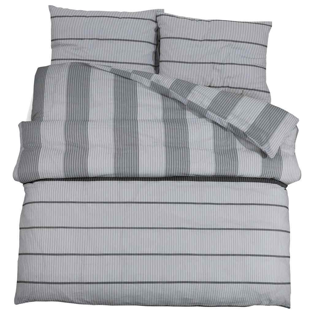 Set Copripiumino Grigio 200x220 cm in Cotone | homemem39