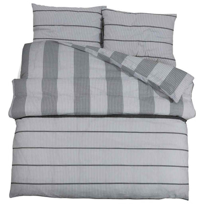 Set Copripiumino Grigio 200x220 cm in Cotone | homemem39