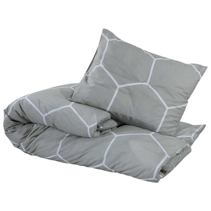 Set Copripiumino Grigio 135x200 cm in Cotone | homemem39
