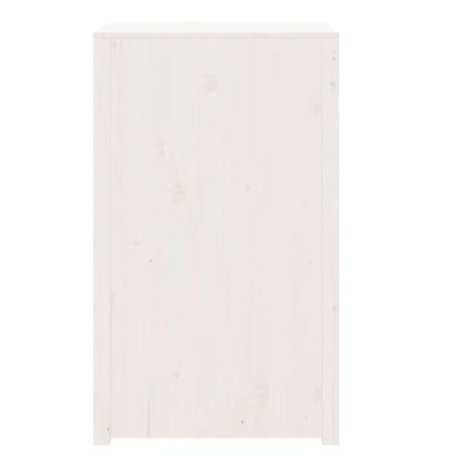 Mobile da Cucina da Esterno Bianco 55x55x92 cm Legno Massello di Pino - homemem39
