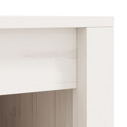 Mobile da Cucina da Esterno Bianco 55x55x92 cm Legno Massello di Pino - homemem39
