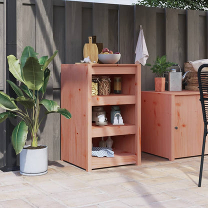 Mobile da Cucina da Esterno MEPPEL 55x55x92 cm Legno Massello di Douglas | homemem39