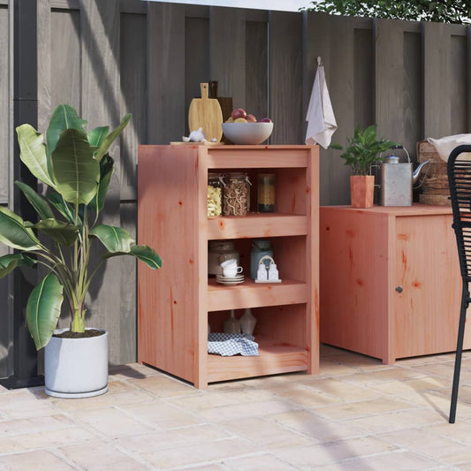 Mobile da Cucina da Esterno MEPPEL 55x55x92 cm Legno Massello di Douglas | homemem39