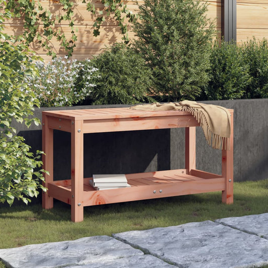 Panca da Giardino 82,5x35x45 cm in Legno Massello di Douglas - homemem39