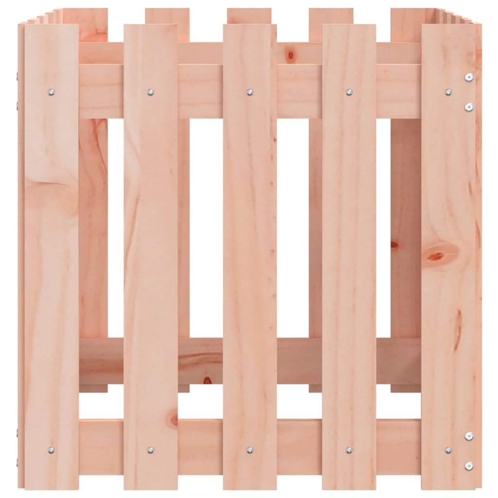 Fioriera Giardino Design Recinzione 50x50x50cm Massello Douglas | homemem39