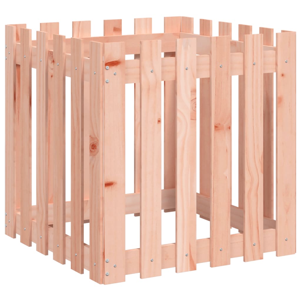 Fioriera Giardino Design Recinzione 60x60x60cm Massello Douglas | homemem39
