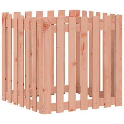 Fioriera Giardino Design Recinzione 70x70x70cm Massello Douglas - homemem39