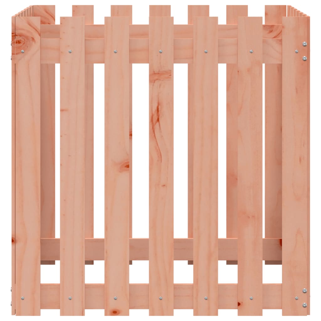 Fioriera Giardino Design Recinzione 70x70x70cm Massello Douglas - homemem39