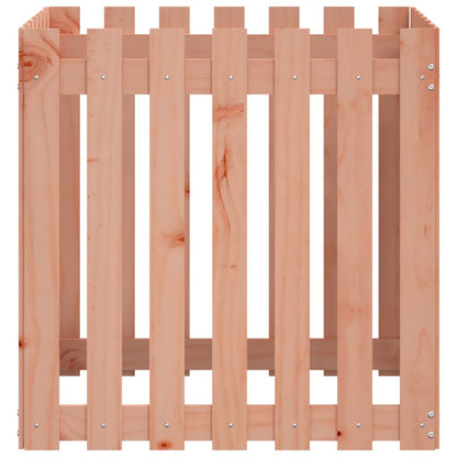 Fioriera Giardino Design Recinzione 70x70x70cm Massello Douglas - homemem39