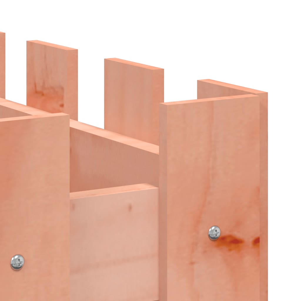 Fioriera Rialzata Giardino Recinzione 100x50x50cm Legno Douglas | homemem39