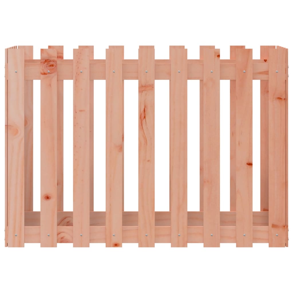 Fioriera Rialzata Giardino Recinzione 100x50x70cm Legno Douglas | homemem39