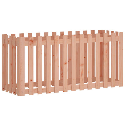 Fioriera Rialzata Giardino Recinzione 150x50x70cm Legno Douglas | homemem39