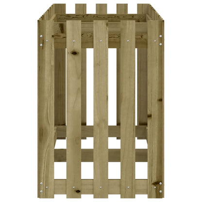 Fioriera da Giardino Recinzione 150x50x70cm in Pino Impregnato | homemem39