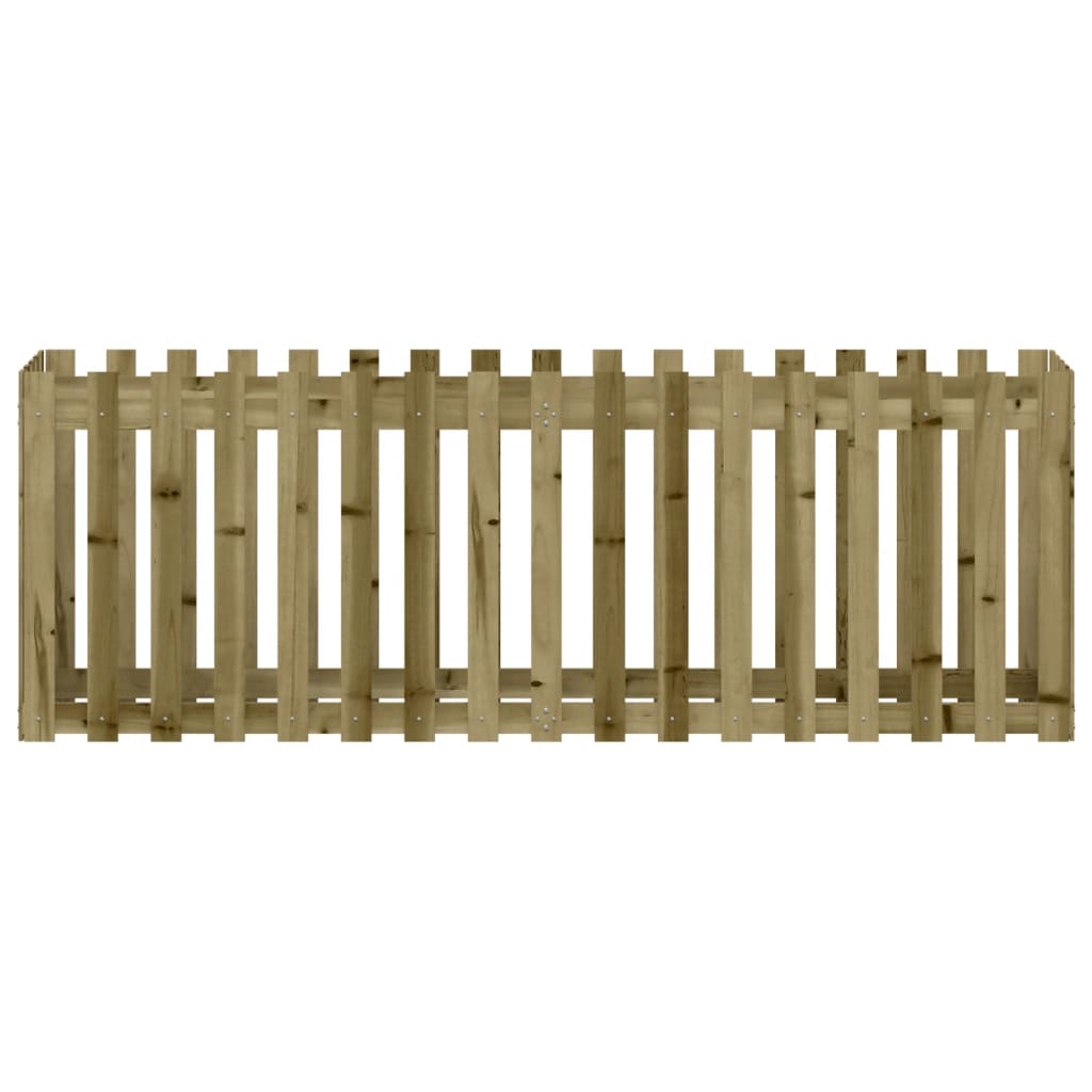 Fioriera da Giardino Recinzione 200x50x70cm in Pino Impregnato - homemem39