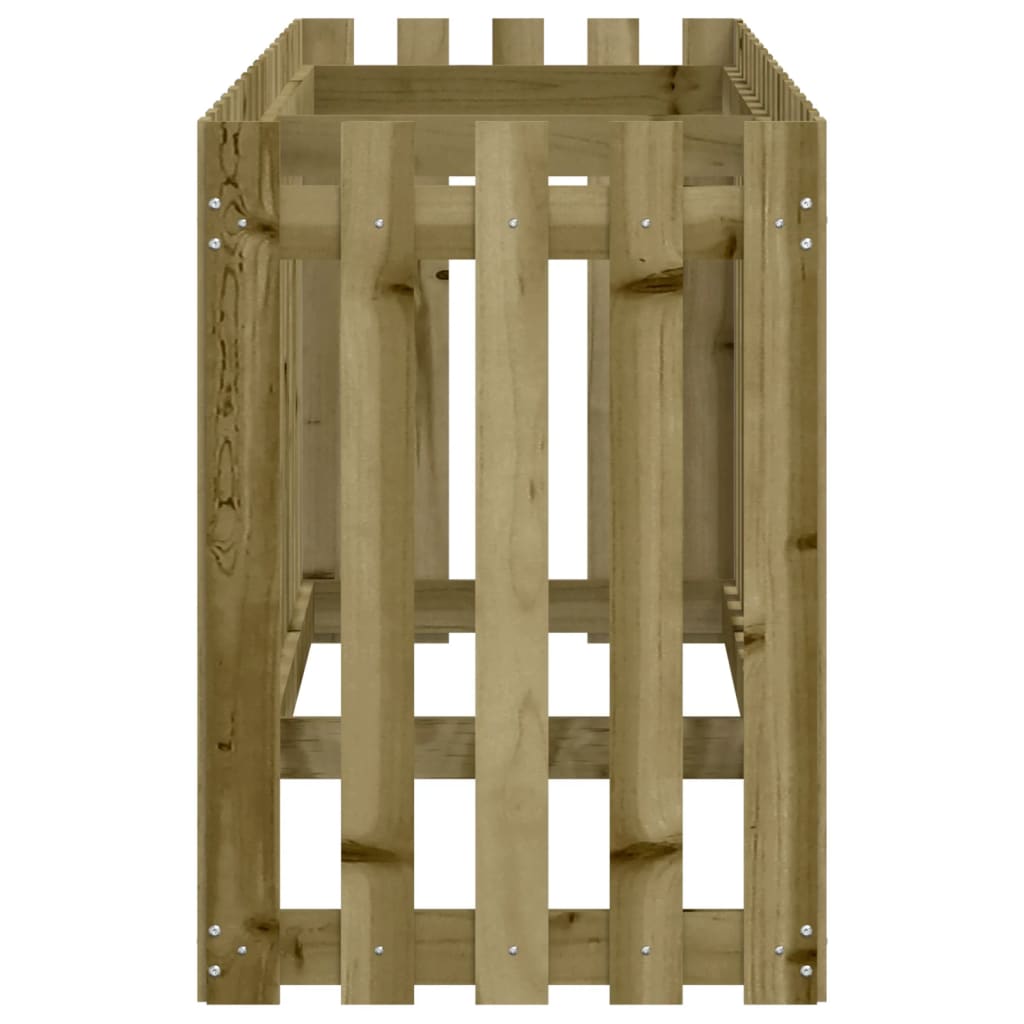 Fioriera da Giardino Recinzione 200x50x70cm in Pino Impregnato - homemem39