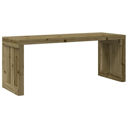 Panca da Giardino Estensibile 212,5x40,5x45 cm Pino Impregnato - homemem39