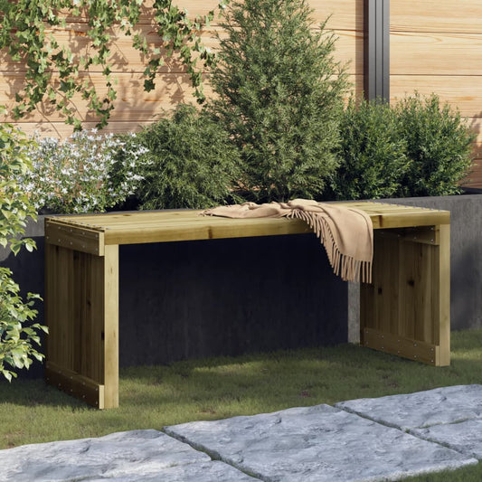 Panca da Giardino Estensibile 212,5x40,5x45 cm Pino Impregnato - homemem39