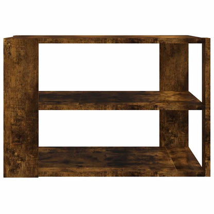 Tavolino Salotto Rovere Fumo 58x58x40 cm Legno Multistrato | homemem39
