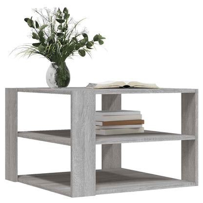 Tavolino Salotto Grigio Sonoma 58x58x40cm Legno Multistrato | homemem39