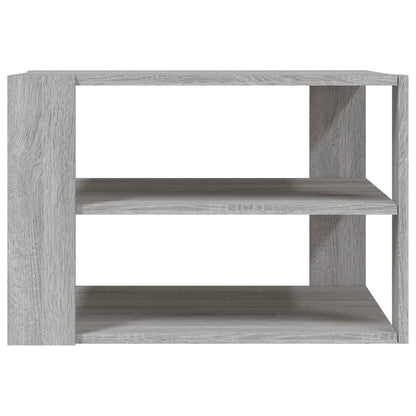 Tavolino Salotto Grigio Sonoma 58x58x40cm Legno Multistrato