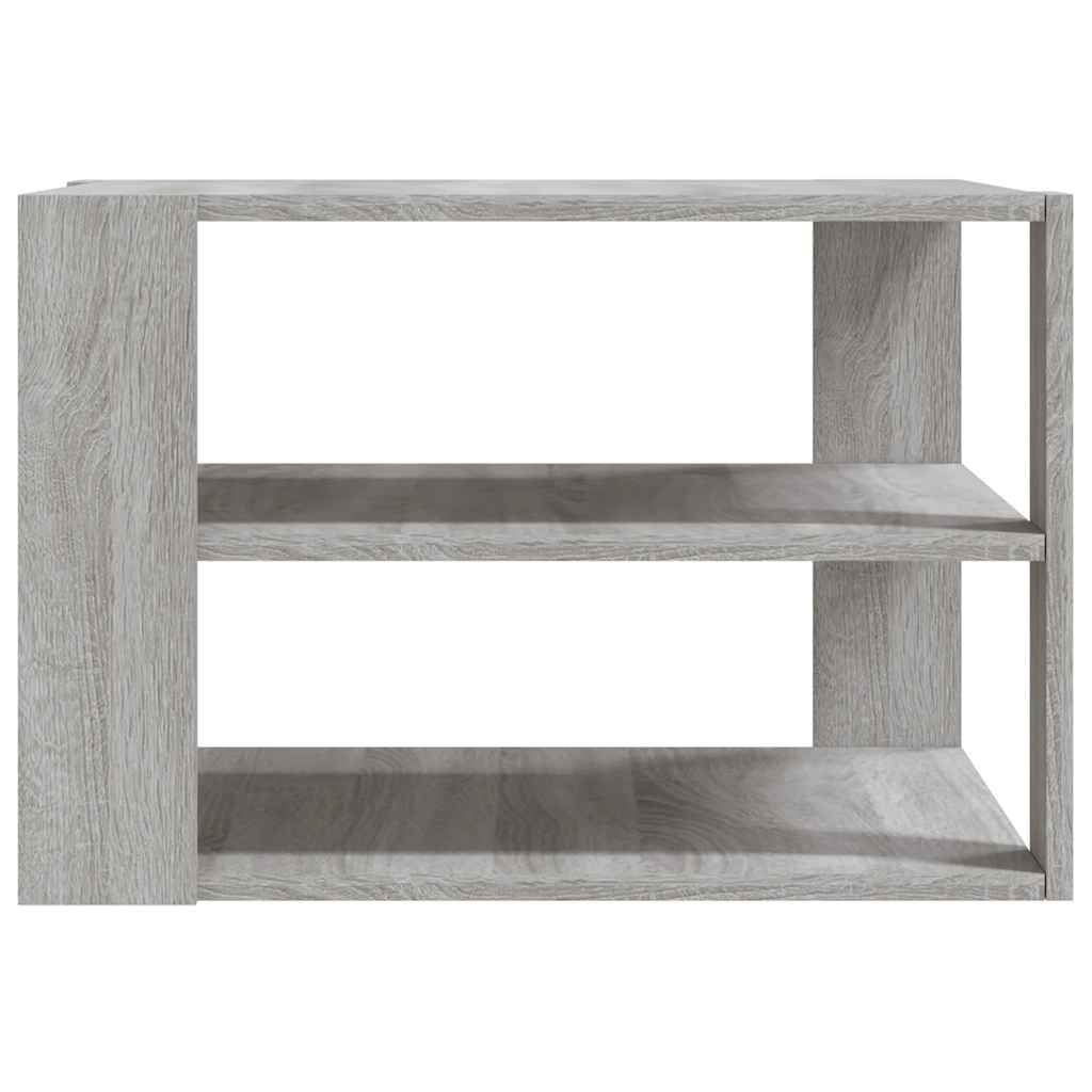 Tavolino Salotto Grigio Sonoma 58x58x40cm Legno Multistrato | homemem39