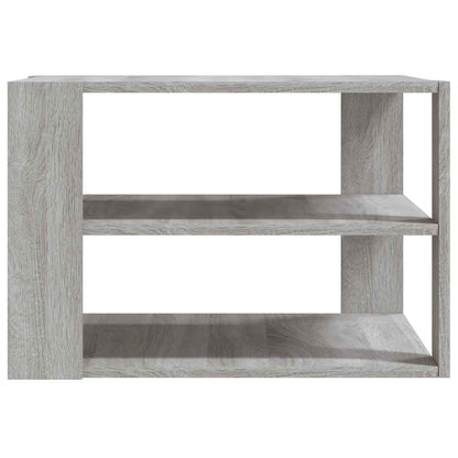 Tavolino Salotto Grigio Sonoma 58x58x40cm Legno Multistrato